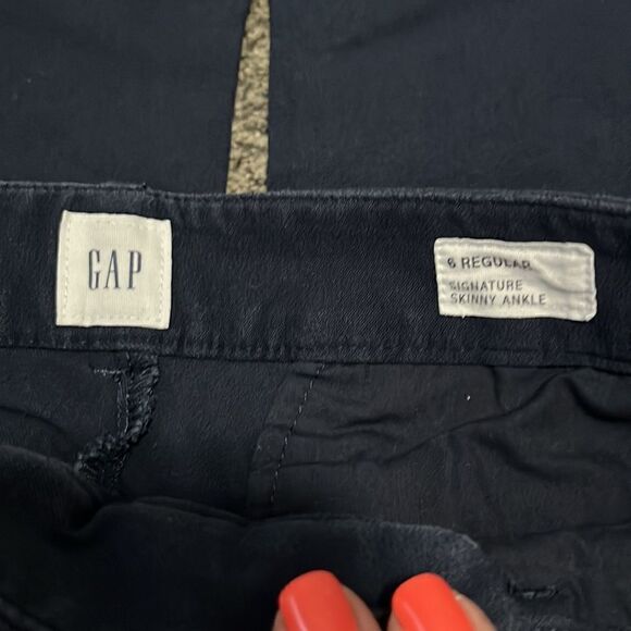 Gap - Capri - Blue Pants - 6 - Picture 5 of 5